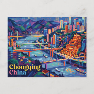 Chongqing China Postcard