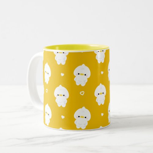 Chonky Duck Two_Tone Coffee Mug