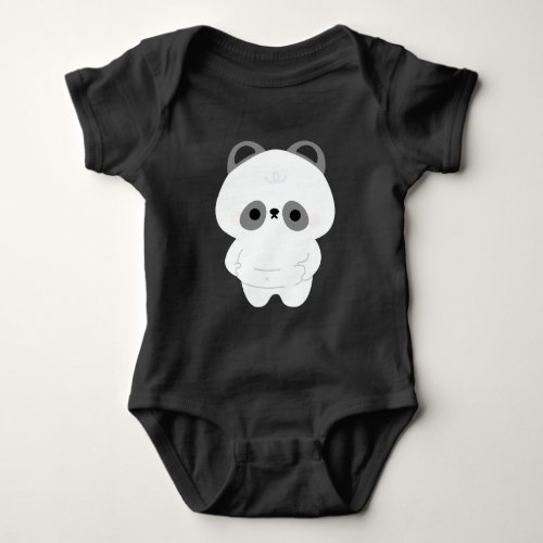 Chonky Panda Baby Bodysuit