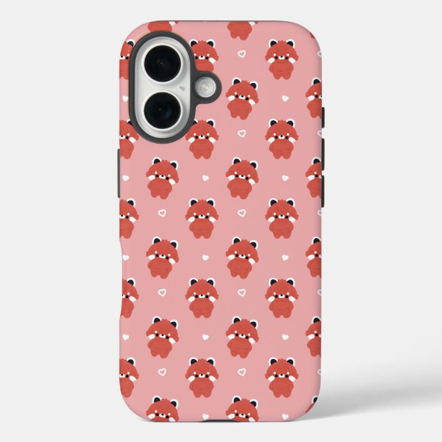 Chonky Red Panda Case-Mate iPhone Case (Back)