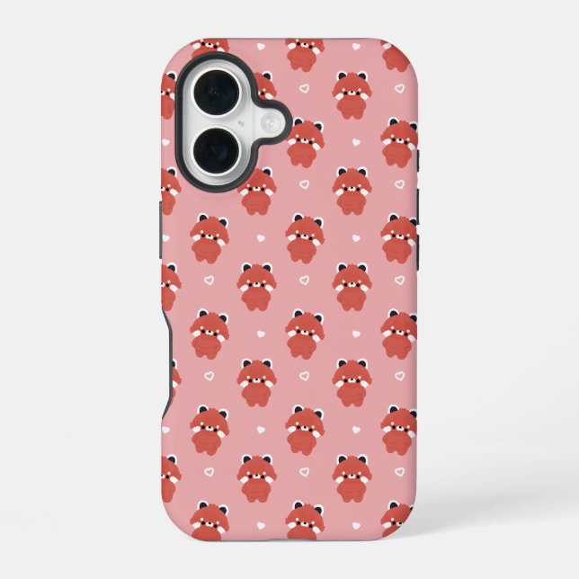 Chonky Red Panda Iphone Case (Back)