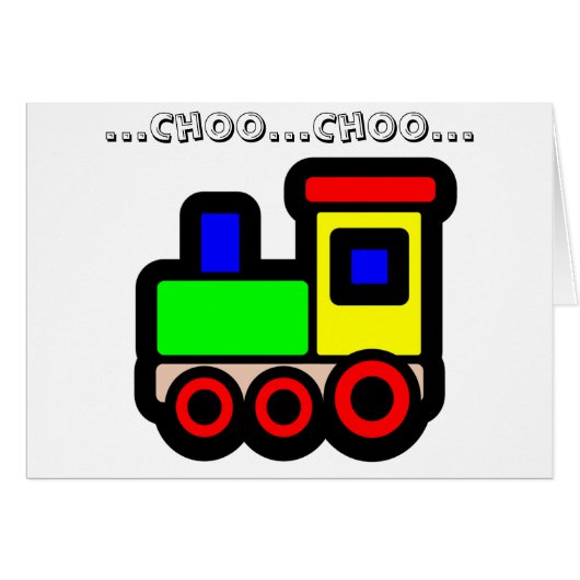 ...Choo...Choo... Cards (Front Horizontal)