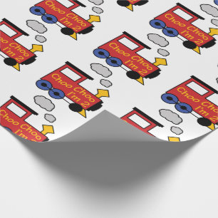 Choo Choo I'm Two Wrapping Paper