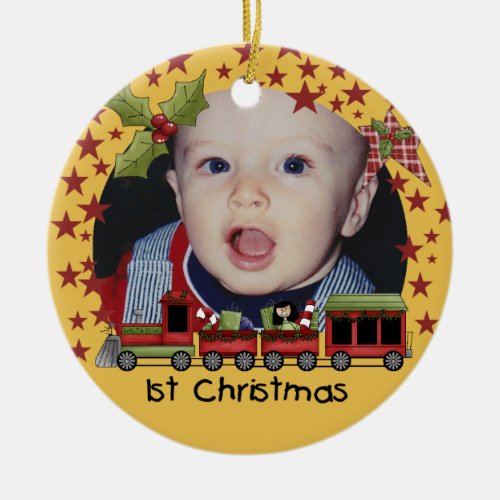 Choo Choo Train 1st Christmas Keepsake Ornament