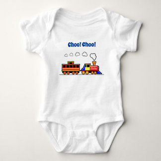 Choo Choo Train Baby Bodysuit