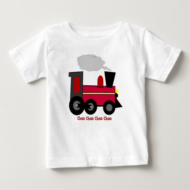 Choo Choo Train Baby T-Shirt (Front)