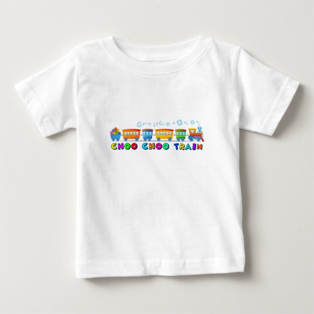 CHOO CHOO TRAIN BABY T-Shirt (Front)