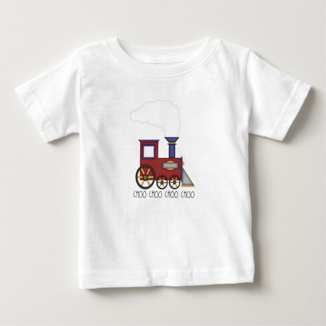 Choo Choo Train Baby T-Shirt (Front)