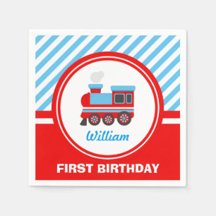 Choo Choo Train Birthday Party Decoration Napkins