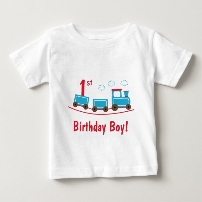 Choo Choo Train Birthday Shirt (Front)
