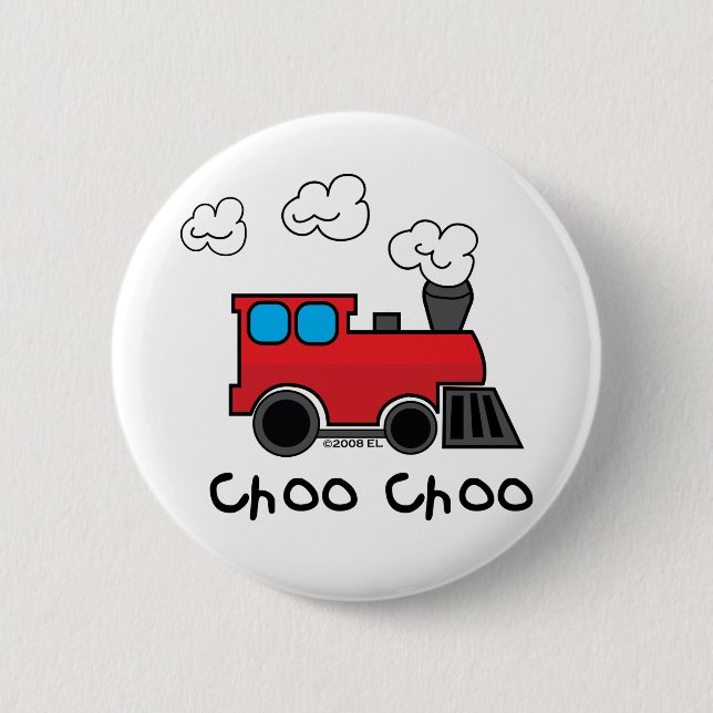 Choo Choo Train Button (Front)