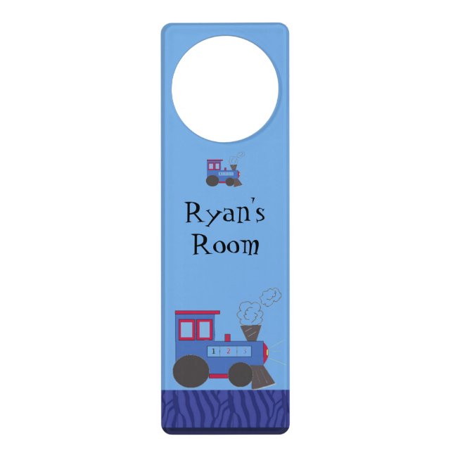 Choo Choo Train Door Hanger (Front)