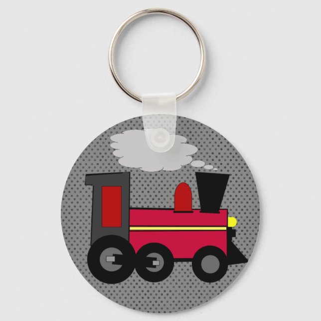 Choo Choo Train Keychain (Front)