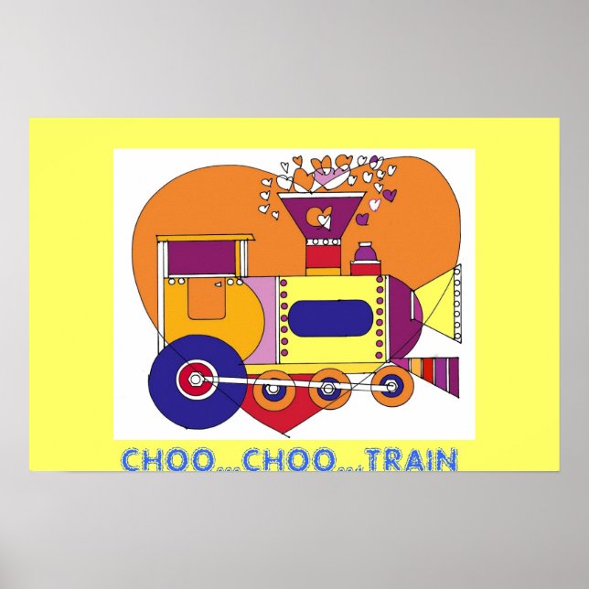 CHOO...CHOO...TRAIN POSTER (Front)
