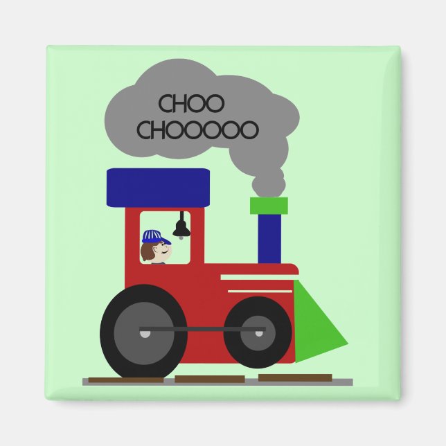 Choo Choo Train tshirts and Gifts Magnet (Front)