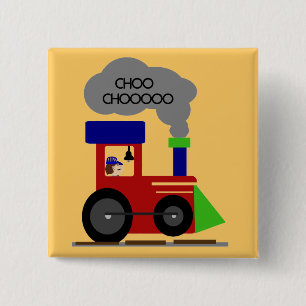 Choo Choo Train tshirts and Gifts Pinback Button
