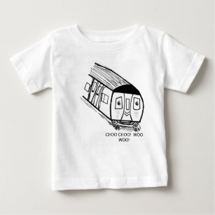 "Choo Choo - Woo Woo" Toddler Train Shirt