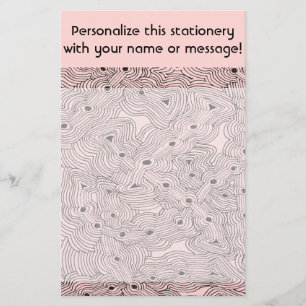 Choose A Color Background Abstract Art Stationery