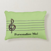 Choose a Color Embossed Look Treble Clef and Hear