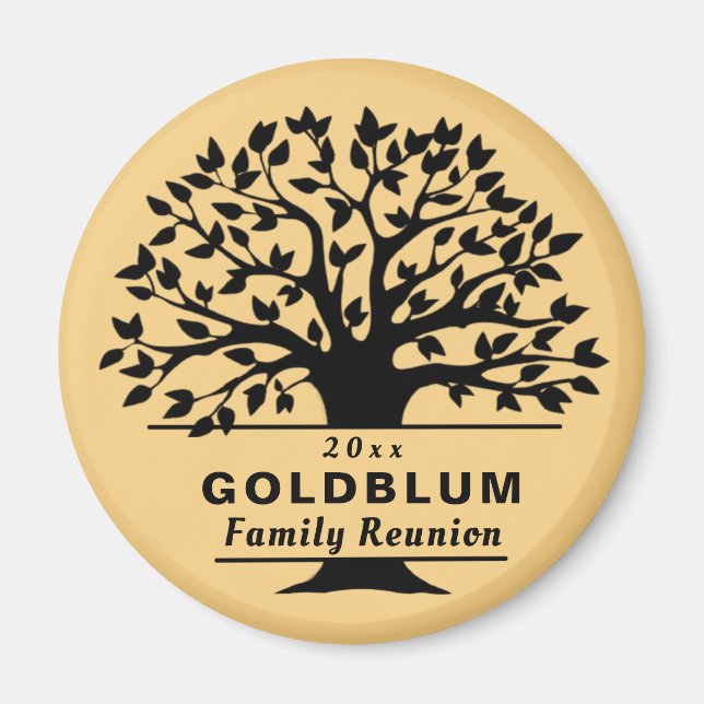 Choose a Color Family Reunion Gift Souvenir Magnet (Front)
