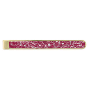 Choose Any Color Abstract Tie Clip
