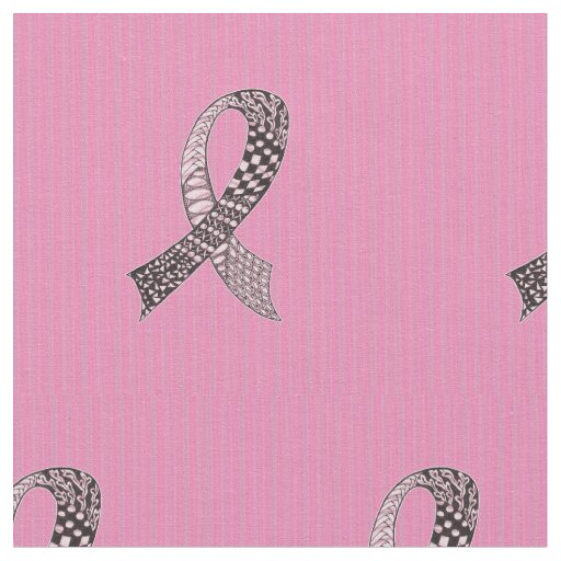 Choose Any Color Cancer Disease Awareness Ribbon Fabric