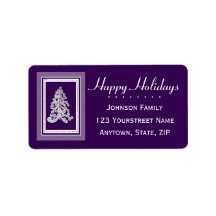 Choose any Color Christmas Tree Happy Holidays