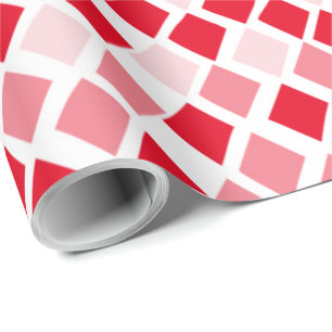 Choose Any Color Harlequin Diamonds Pattern Wrapping Paper