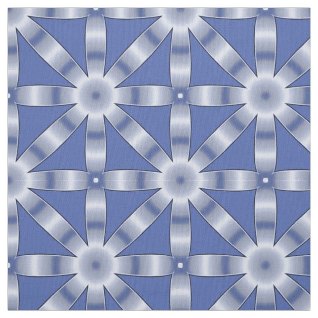 Choose Any Color Repeated Star Pattern Fabric (Swatch)