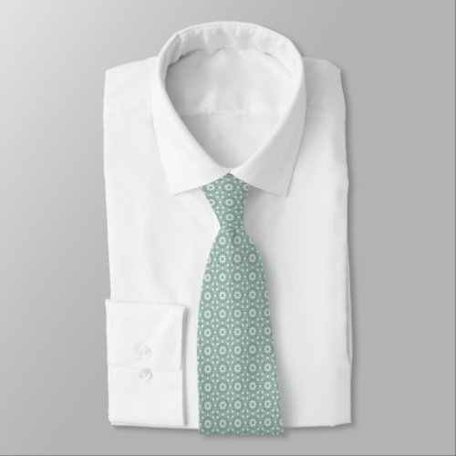 Choose Any Color Repeated Star Pattern Tie