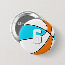 choose ANY team colors w jersey number basketball