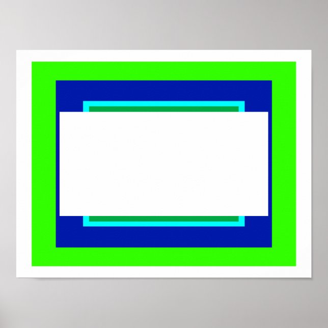 Choose Background Color, Frame Add Your Image Poster (Front)