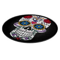 Choose Background Color Sugar Skull Celebration