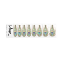 Choose Background Peacock Feather Eye Minx Nail Wraps Choose Background Peacock Feather Eye Minx Nail Wraps