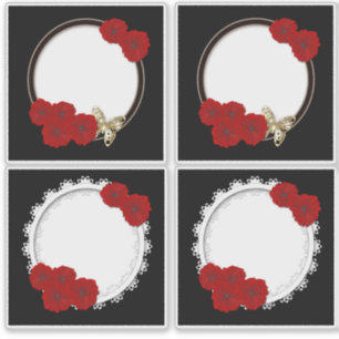 Choose beautiful font, write text, personal sticker