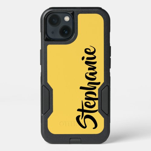 Choose Color Galaxy S10 Otterbox Yellow Black iPhone 13 Case