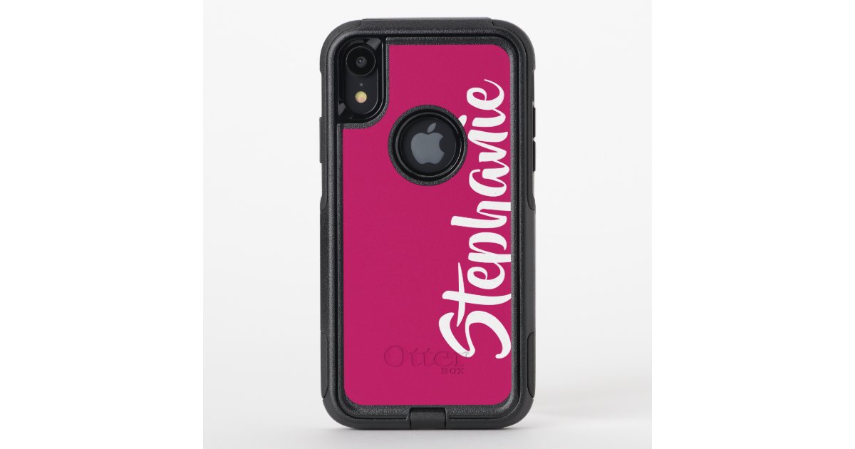 Choose Color Iphone Xr Otterbox Custom Zazzle Com