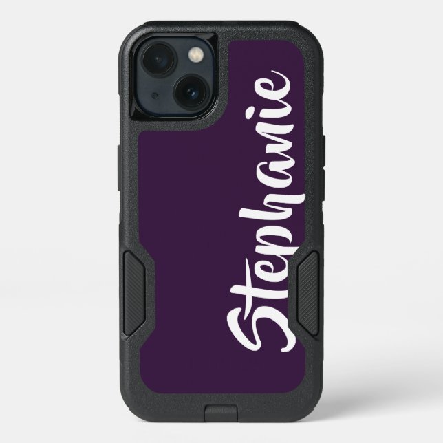 Choose Color iPhone XS Max Otterbox with Name (Back)