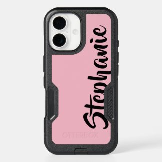 Choose Color Otterbox Pink with Name