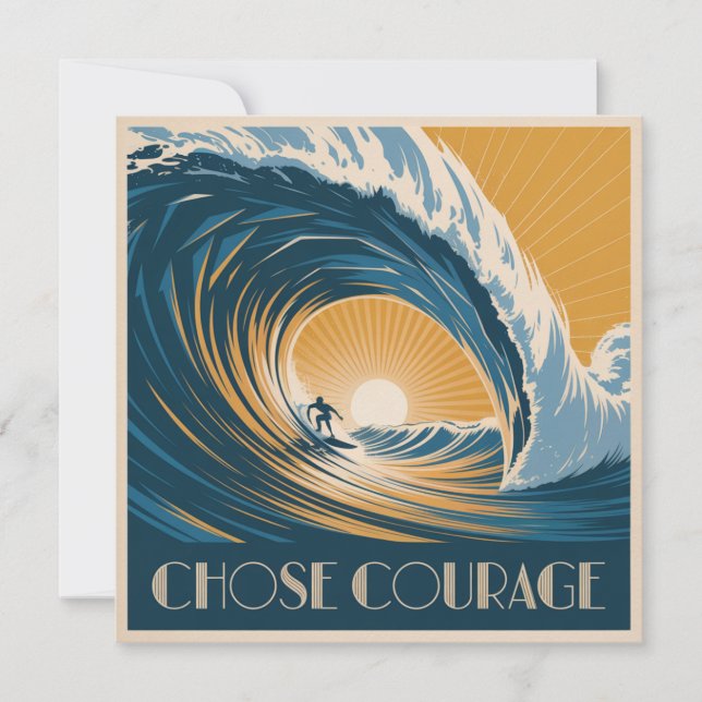 Choose Courage Invitation (Front)