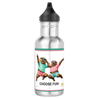 Choose Fun Otter Duo Stainless Steel Water Bottle