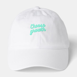 Choose Growth – Positive Mindset Motivational Quot Hat