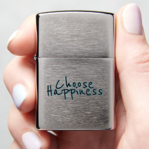 Choose Happiness #3 Zippo Lighter