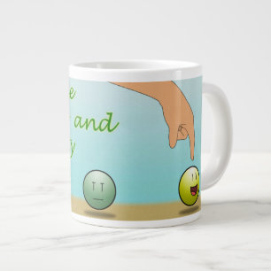 Choose Happiness and Civility Jumbo Mug