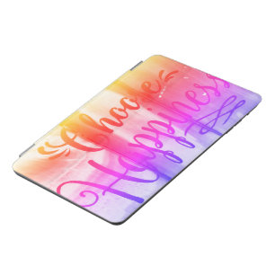 "Choose Happiness" Art Graphics Inspirational iPad Mini Cover
