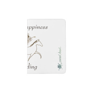 Choose Happiness - Go Riding Passport Holder