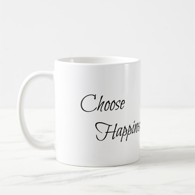 Choose Happiness Mug (Left)