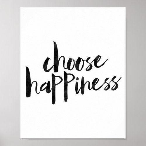 Choose Happiness Poster