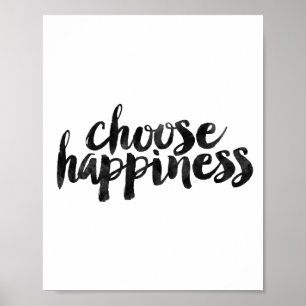 Choose Happiness Poster