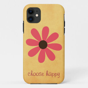 Choose Happy Affirmation iPhone 11 Case